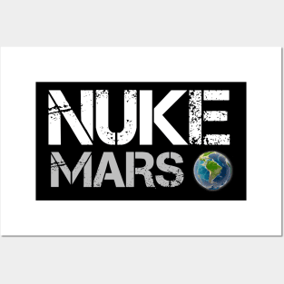 Nuke Mars shirt / Unisex tee /earth t shirt / NASA tee Posters and Art